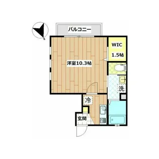 ラス フローレス【1階】の間取り