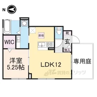 サンハイム大安寺【1階】の間取り