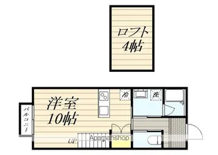 ラ・ヴィ・クレール博多南【2階】の間取り