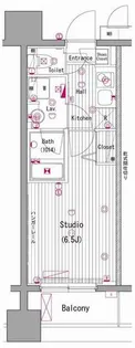 ガーラ・ステージ川崎【3階】の間取り