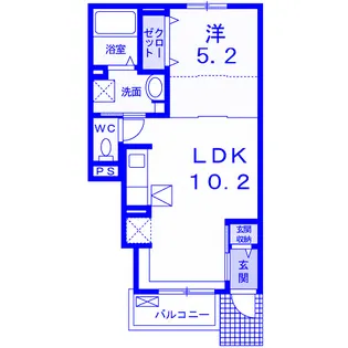 シェルティ【1階】の間取り