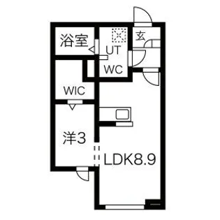 Mona Maison 泉中央【1階】の間取り