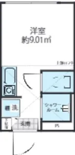 Shanti Casa 四谷若葉【2階】の間取り