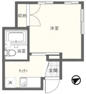 アーバンステージ門前仲町II【3階】の間取り