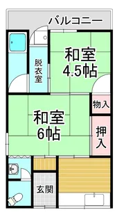 西尾文化【1階】の間取り