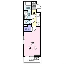 フランガーデン【2階】の間取り