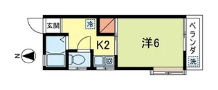 FINE HILL【1階】の間取り