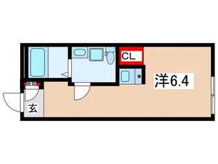 バーンフリート稲田堤六番館【1階】の間取り