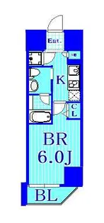 リヴシティ横濱関内【5階】の間取り