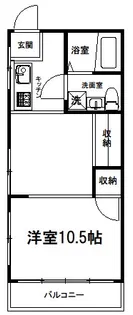 HIKARIマンション【2階】の間取り