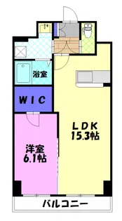 アグレアーブル【9階】の間取り