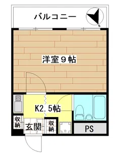 MS蓮根【4階】の間取り