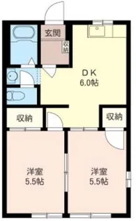 ShaMaison エントピア細野 D【1階】の間取り