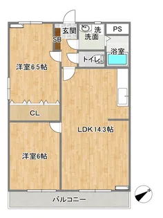 ひかりM・Y【2階】の間取り
