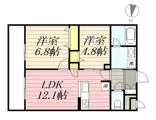 東京都練馬区大泉学園町6【マンション】の間取り