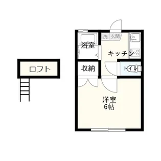 宮城県仙台市宮城野区二の森【アパート】の間取り