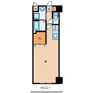 ファースト中青井【8階】の間取り