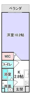 ラメール春日壱番館【1階】の間取り