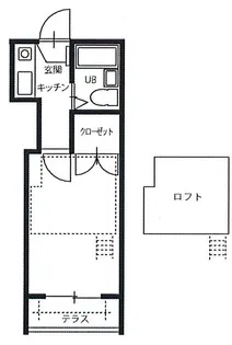 パレス戸坂桜東町【1階】の間取り