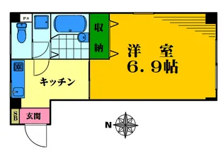ブライト・T【1階】の間取り