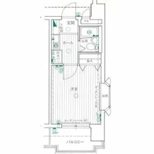 大阪府大阪市中央区内久宝寺町2【マンション】の間取り