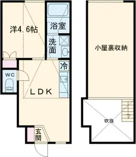 Lysstien【2階】の間取り