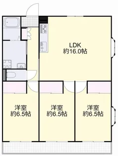 メイフェアコート【2階】の間取り