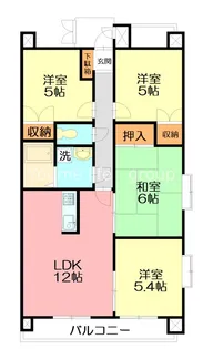 デネブ・スワン【2階】の間取り