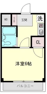 パールハイツ【3階】の間取り