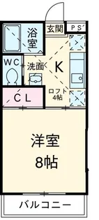 セントポーリア 弐番館【2階】の間取り