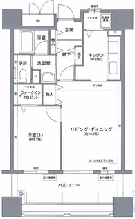 コーシャハイツ安土町 (大阪市住まい公社)【12階】の間取り