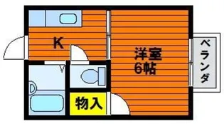 ハイツもみじ【1階】の間取り