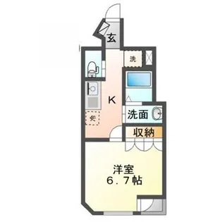 東京都府中市緑町3【マンション】の間取り