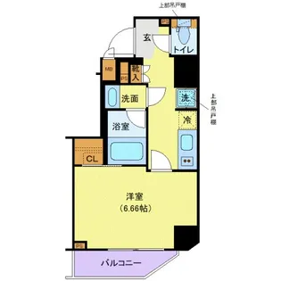 MAXIV浅草【8階】の間取り