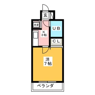 アドニス【3階】の間取り