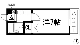 サンガーデンルーム2【1階】の間取り