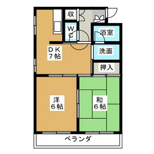 ベル・ドミ-ル【3階】の間取り