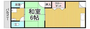 坂上文化【2階】の間取り
