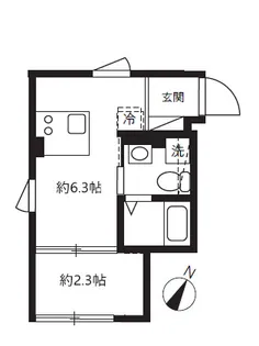 アピチェ田園調布【3階】の間取り