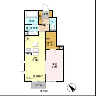 コンフォールコートII【2階】の間取り