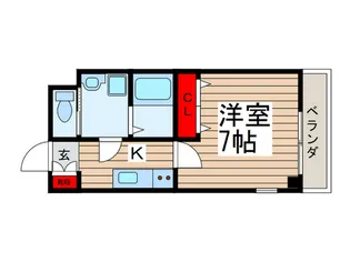 PRIME SQUARE【1階】の間取り