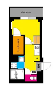神奈川県横浜市中区山下町【マンション】の間取り