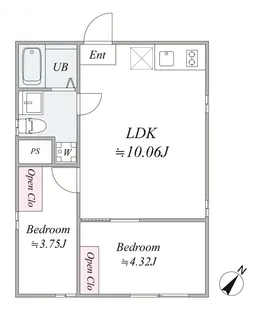 BEL FIORE SUGAMO【3階】の間取り