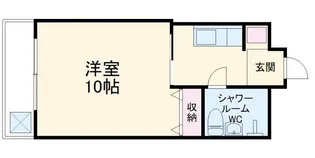 エステランス21【4階】の間取り