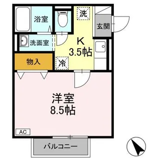 イストワール【2階】の間取り