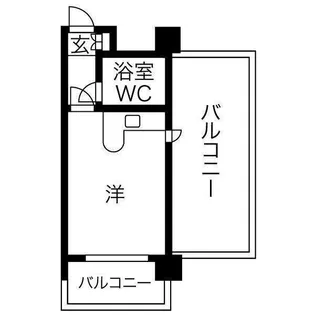 ステイタスマンション博多駅南【6階】の間取り