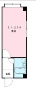 ルネッサンス中町【2階】の間取り