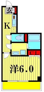 S-FORT西船橋libre【2階】の間取り