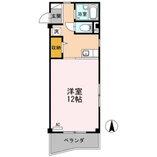 シティパルFUJU【5階】の間取り