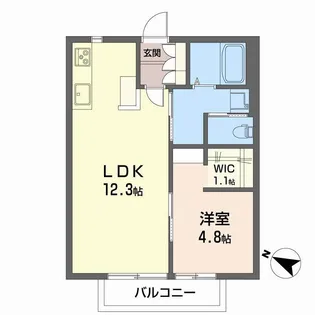 パストラル上杉【2階】の間取り
